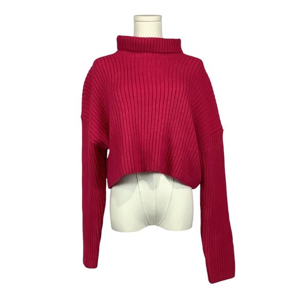 H&M Crop Turtleneck Sweater - Picture 1 of 4